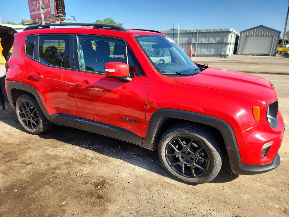 2020 Jeep Renegade VIN ZACNJABB6LPL33483 COPART salvage auction — SIDE, Ks - Cert Of Title-Salvage, sold $2,150 on 2026-08-10 (photo 4)