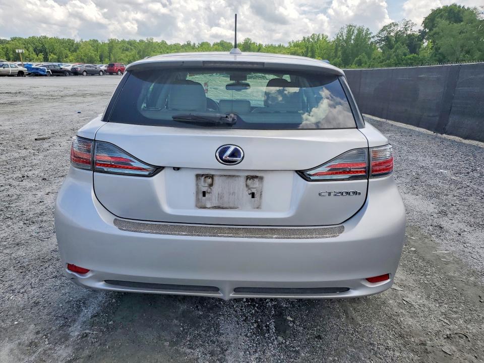 2011 Lexus Ct VIN JTHKD5BH9B2038569 COPART salvage auction — FRONT END, Sc - Cert Of Title-Salvage, sold $1,700 on 2026-07-06 (photo 6)
