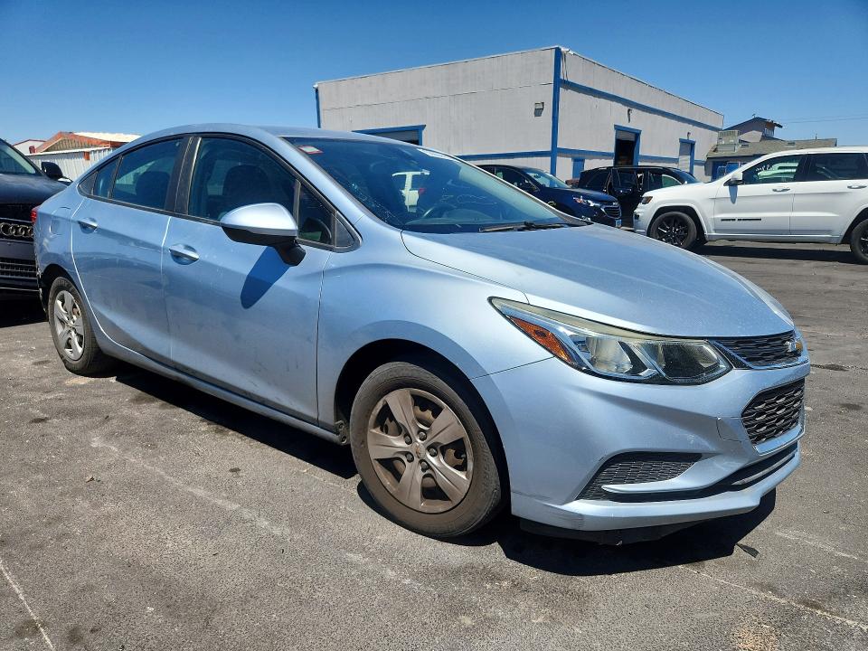 2017 Chevrolet Cruze VIN 3G1BC5SM2HS530741 COPART salvage auction — REAR END, Nv - Salvage Title, sold $1,750 on 2026-07-27 (photo 4)