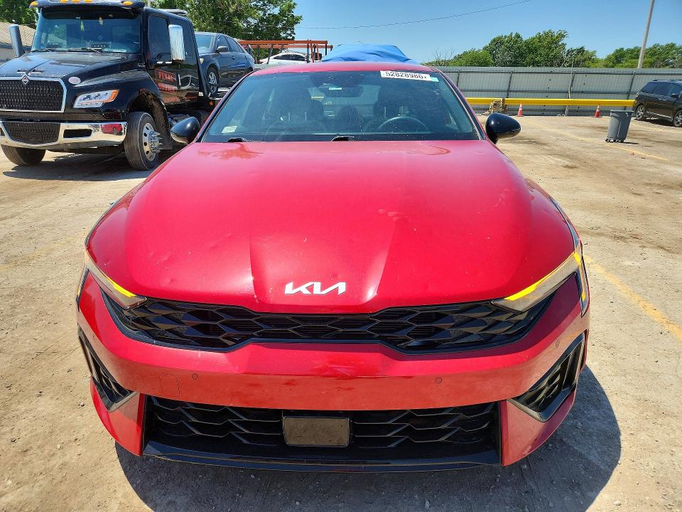 2025 Kia K5 VIN KNAG64J76S5280638 COPART salvage auction — FRONT END, Ks - Cert Of Title-Salvage, sold $11,300 on 2026-07-06 (photo 5)