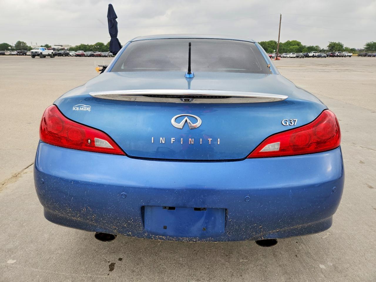 2012 Infiniti G37 VIN JN1CV6FE5CM201283 COPART salvage auction — Side, TX - SALVAGE VEHICLE TITLE, sold $2,150 on 2026-07-09 (photo 6)