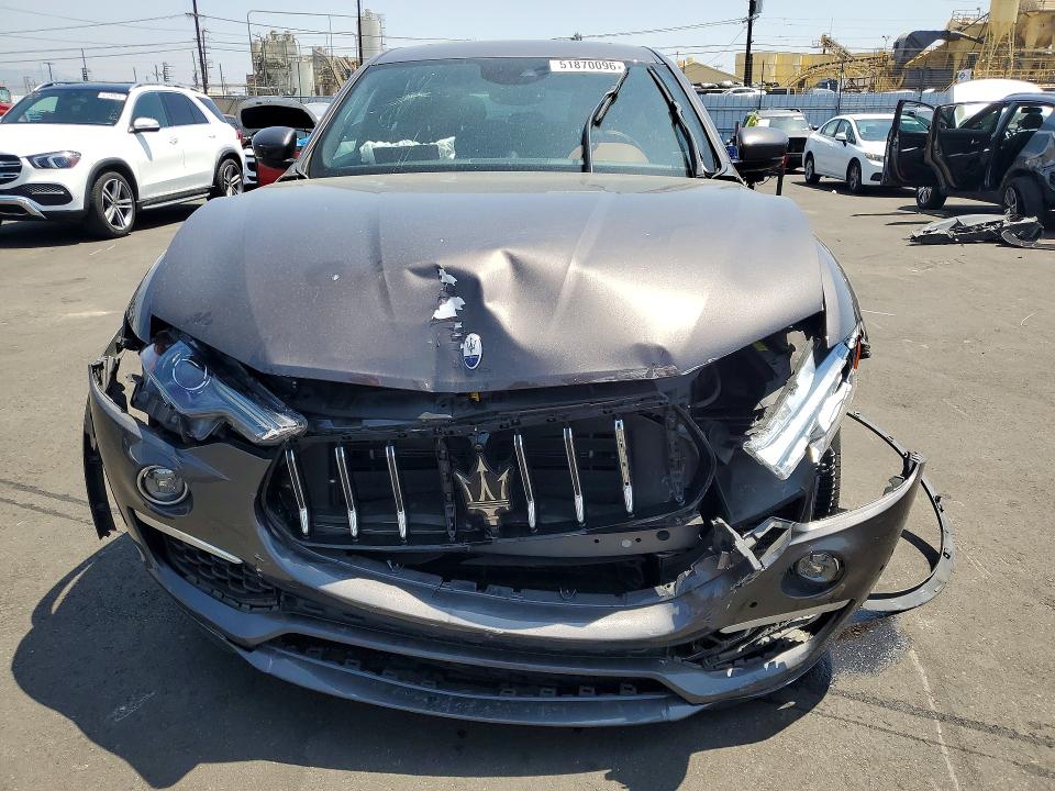 2022 Maserati Levante VIN ZN661XUAXNX393408 COPART salvage auction — FRONT END, Salvage Title, sold $3,000 on 2026-07-22 (photo 5)