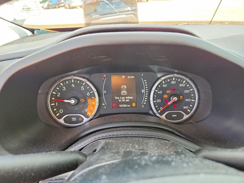 2016 Jeep Renegade VIN ZACCJAAT3GPD42491 COPART salvage auction — FRONT END, Nc - Salvage Certificate Of Title, sold $625 on 2026-08-10 (photo 9)