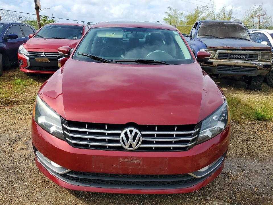 2015 Volkswagen Passat VIN 1VWCS7A38FC106290 COPART salvage auction — MINOR DENT/SCRATCHES, Hi - Certificate Of Salvage, sold $100 on 2026-07-27 (photo 5)
