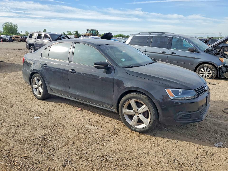 2011 Volkswagen Jetta VIN 3VWBZ7AJ7BM399176 COPART salvage auction — SIDE, Il - Salvage Certificate, sold $500 on 2026-07-02 (photo 4)