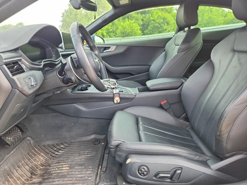 2018 Audi A5 VIN WAUTNAF56JA039398 COPART salvage auction — FRONT END, Al - Cert Of Title-Salvage Title, sold $250 on 2026-07-21 (photo 7)