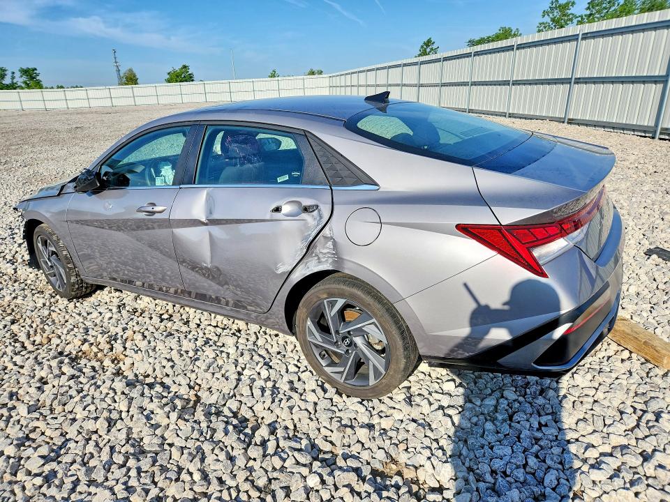 2025 Hyundai Elantra VIN KMHLS4DG0SU912382 COPART salvage auction — FRONT END, Fl - Certificate Of Destruction, sold $3,700 on 2026-07-13 (photo 2)