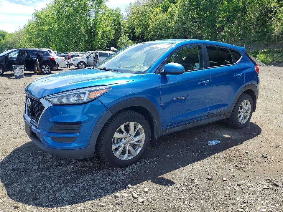 2020 Hyundai Tucson VIN KM8J23A4XLU190951 COPART salvage auction — REAR END, Tx - Salvage Vehicle Title, sold $3,800 on 2026-07-09 (photo 1)
