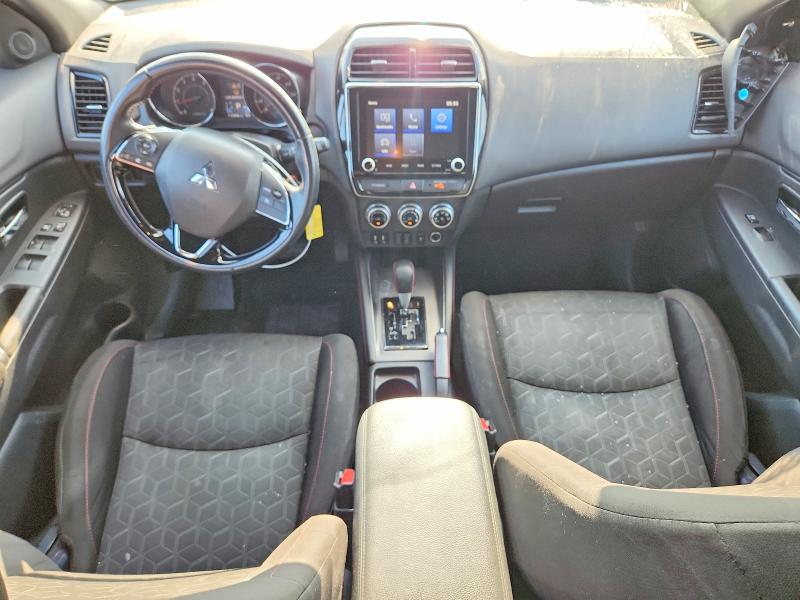 2021 Mitsubishi Outlander VIN JA4APUAU6MU014762 COPART salvage auction — SIDE, TX - SALVAGE VEHICLE TITLE, sold $3,650 on 2026-07-31 (photo 8)