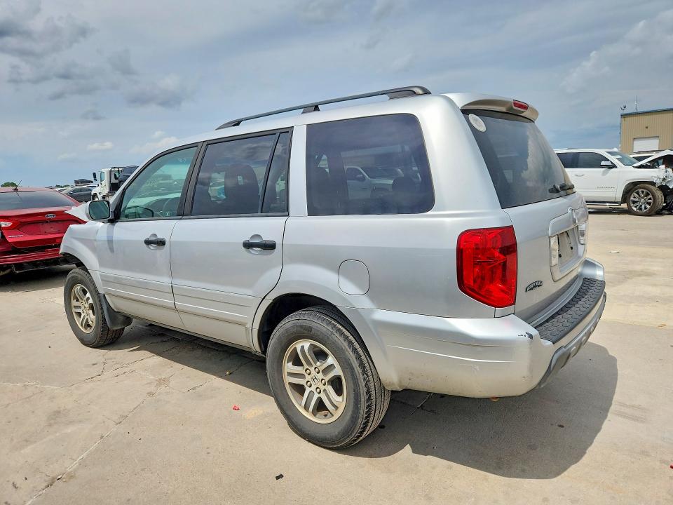 2004 Honda Pilot VIN 2HKYF18614H565091 COPART salvage auction — FRONT END, TX - SALVAGE VEHICLE TITLE, sold $300 on 2026-07-09 (photo 2)