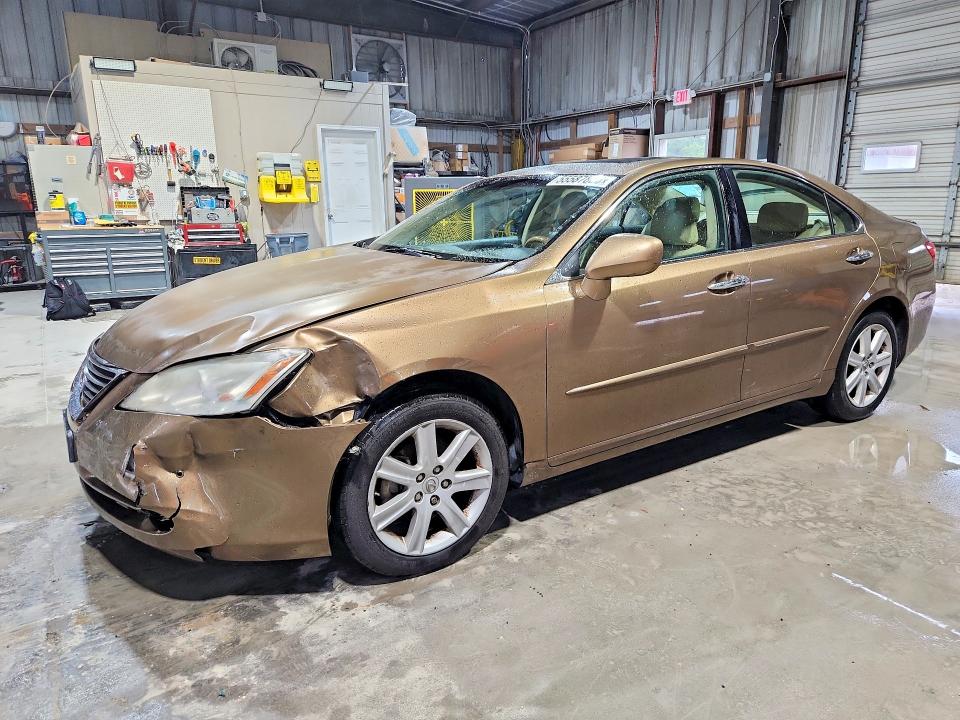 2007 Lexus ES VIN JTHBJ46GX72124615 COPART salvage auction — FRONT END, Mo - Salvage Certificate Of Title, sold $350 on 2026-07-28 (photo 1)