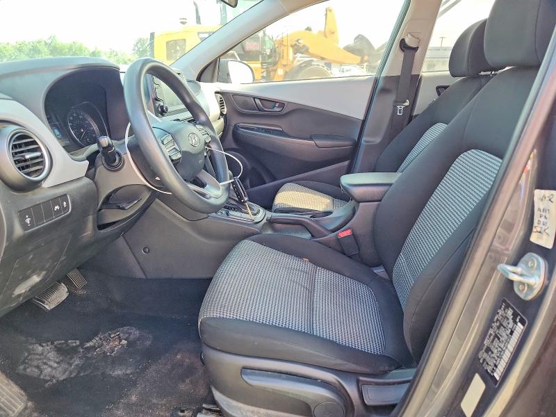 2021 Hyundai Kona VIN KM8K1CAA7MU661615 COPART salvage auction — FRONT END, Nc - Salvage Certificate Of Title, sold $2,750 on 2026-07-13 (photo 7)