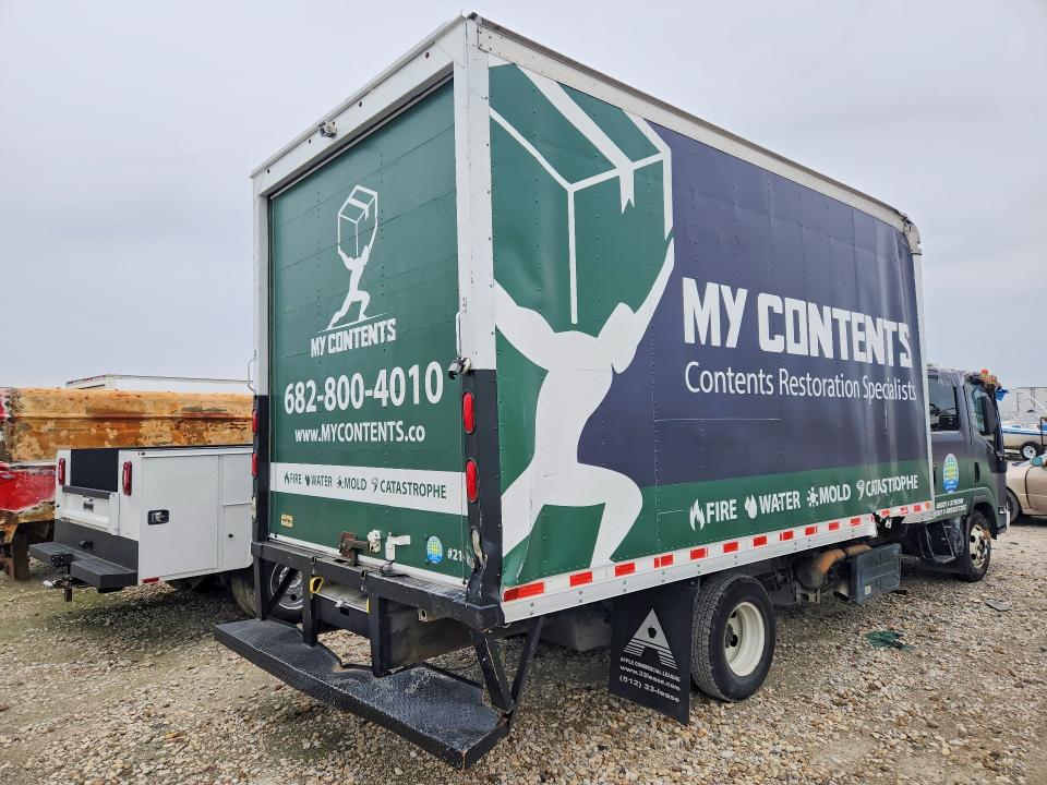 2020 Isuzu Npr VIN JALC4J164L7010549 COPART salvage auction — ROLLOVER, Tx - Salvage Vehicle Title, sold $7,700 on 2026-07-22 (photo 3)