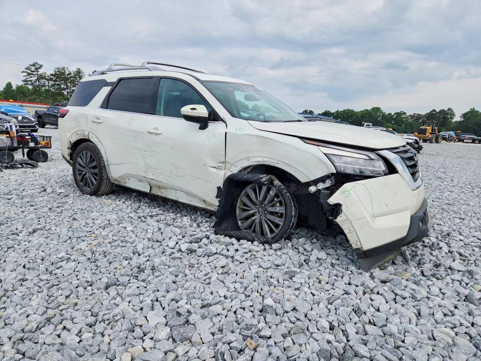 2022 Nissan Pathfinder VIN 5N1DR3CB6NC261298 COPART salvage auction — SIDE, GA - CERT OF TITLE-SALVAGE, sold $8,800 on 2026-07-09 (photo 4)