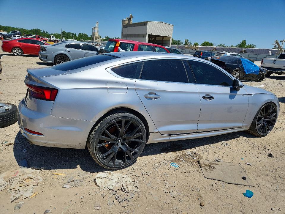 2019 Audi A5 VIN WAUANCF56KA054472 COPART salvage auction — UNDERCARRIAGE, Va - Certificate Of Title (P), sold $6,900 on 2026-07-09 (photo 3)