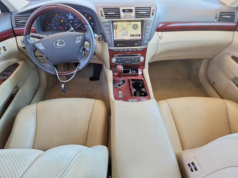 2012 Lexus Ls VIN JTHCL5EFXC5012788 COPART salvage auction — FRONT END, Az - Cert Of Title - Salvage, sold $4,300 on 2026-07-02 (photo 8)