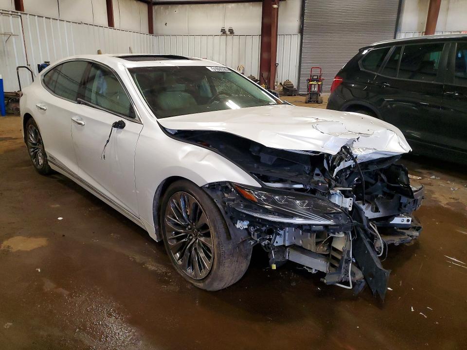 2018 Lexus Ls VIN JTHCYLFF2J5000538 COPART salvage auction — FRONT END, MI - CERTIFICATE OF TITLE, sold $5,200 on 2026-07-24 (photo 4)