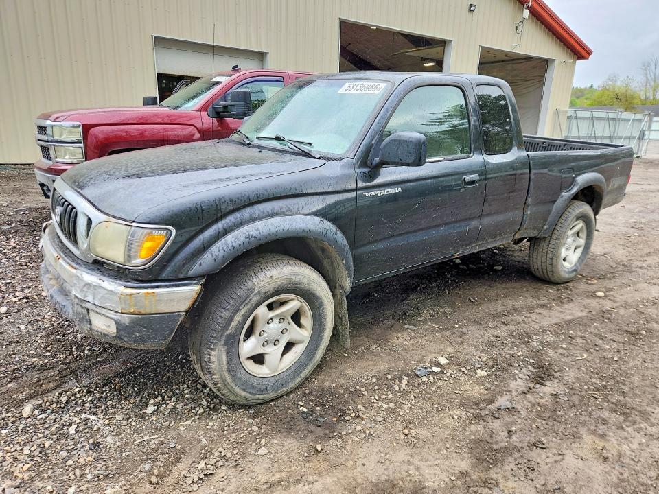 2004 Toyota Tacoma VIN 5TEWN72N24Z374595 COPART salvage auction — FRONT END, VT - CERTIFICATE OF TITLE, sold $200 on 2026-07-13 (photo 1)