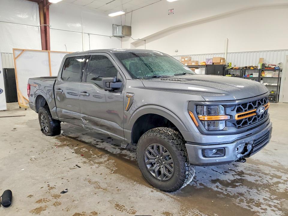 2025 Ford F-150 VIN 1FTFW4L57SFA71848 COPART salvage auction — SIDE, Nc - Salvage Certificate Of Title, sold $23,100 on 2026-07-02 (photo 4)