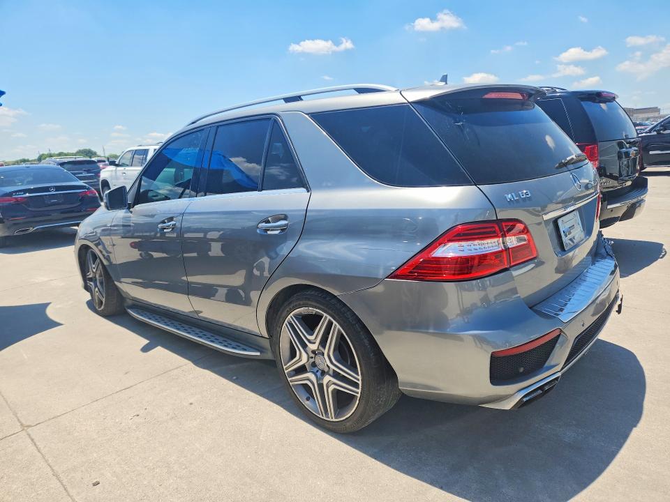 2014 Mercedes-benz Ml-class VIN 4JGDA7EB0EA283479 COPART salvage auction — REAR END, TX - DEALER ONLY CLEAN TITLE (P), sold $4,000 on 2026-07-09 (photo 2)