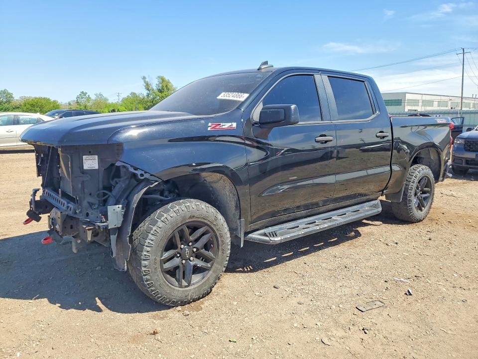 2019 Chevrolet VIN 3GCPYCEH4KG268698 COPART salvage auction — FRONT END, Il - Salvage Certificate, sold $9,400 on 2026-07-03 (photo 1)