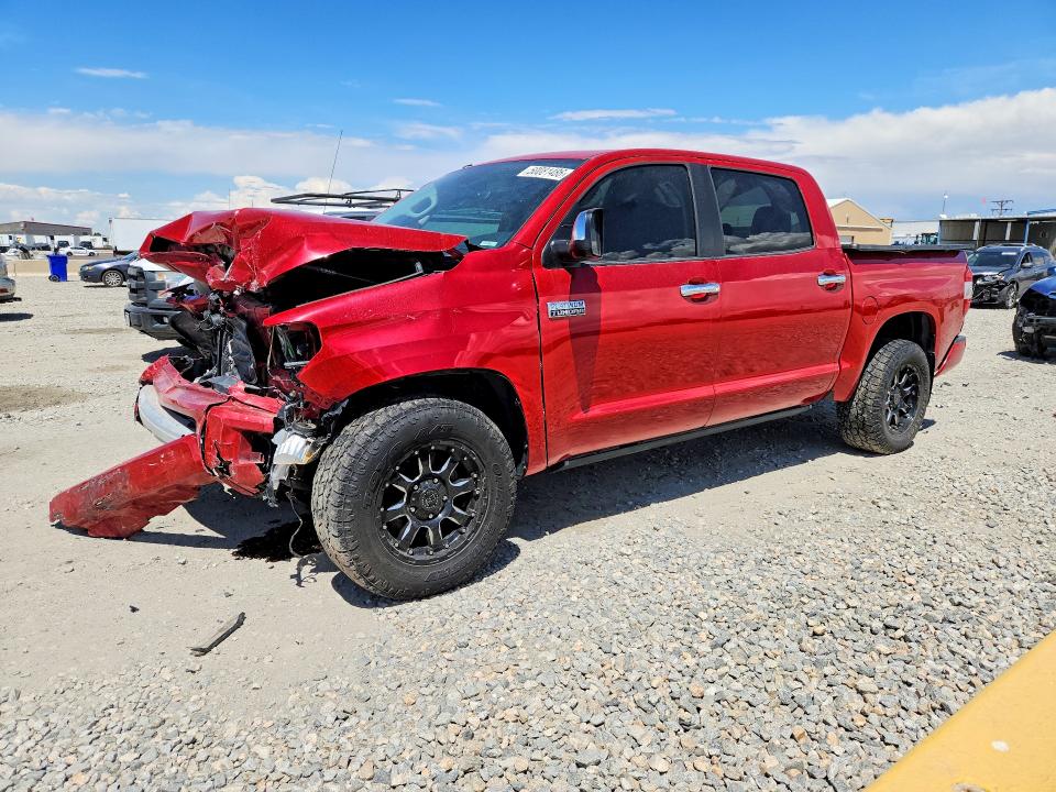 2017 Toyota VIN 5TFAW5F14HX656656 COPART salvage auction — FRONT END, Co - Public - Salvage Title, sold $7,500 on 2026-07-16 (photo 1)