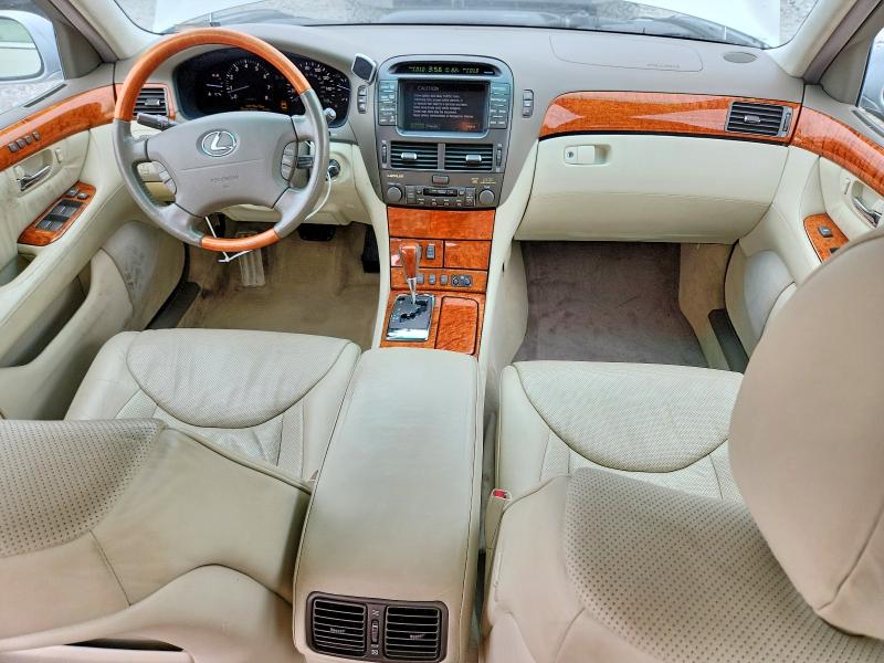 2004 Lexus Ls VIN JTHBN36FX40169759 COPART salvage auction — FRONT END, Il - Salvage Certificate, sold $1,550 on 2026-07-06 (photo 8)
