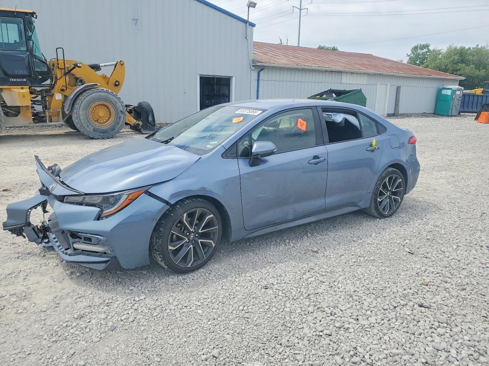2021 Toyota Corolla VIN JTDS4MCE6MJ063146 COPART salvage auction — FRONT END, Oh - Cert Of Title-Salvage, sold $3,850 on 2026-07-02 (photo 1)