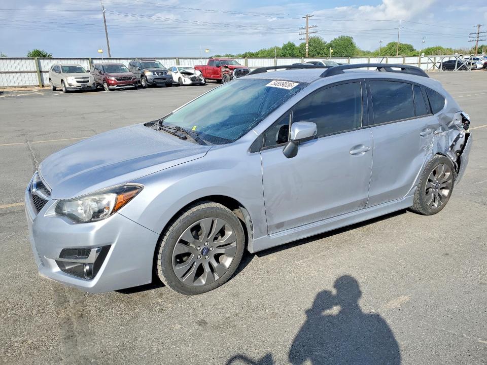 2016 Subaru VIN JF1GPAP61G9337976 COPART salvage auction — REAR END, Id - Salvage Certificate Of Title, sold $2,750 on 2026-07-28 (photo 1)