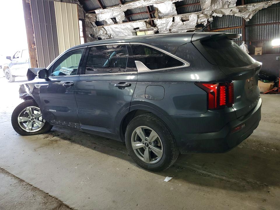 2022 Kia Sorento VIN 5XYRGDLC2NG125471 COPART salvage auction — FRONT END, Ny - Mv-907A Salvage Certificate, sold $3,200 on 2026-07-22 (photo 2)
