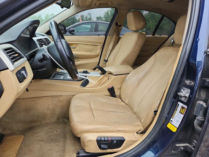 2014 BMW 3er VIN WBA3B1C56EK132015 COPART salvage auction — MECHANICAL, Va - Certificate Of Title, sold $600 on 2026-07-09 (photo 7)