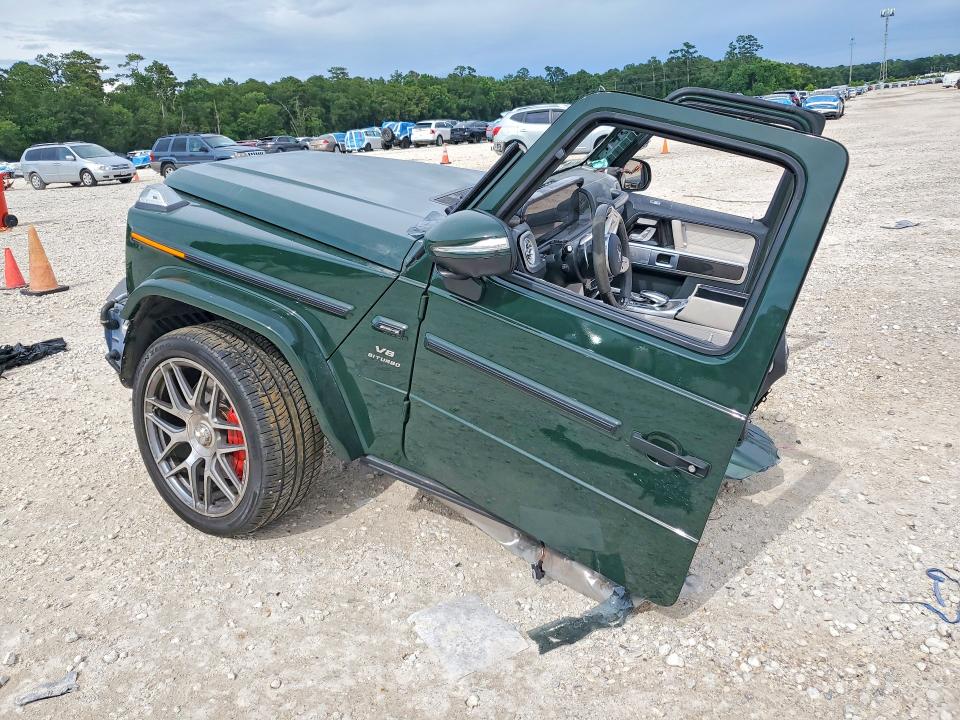 2024 Mercedes-benz G-klasse VIN W1NYC7HJ9RX494355 COPART salvage auction — VANDALISM, Tx - Nonrepairable Title, sold $25,500 on 2026-07-14 (photo 2)