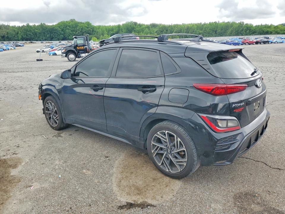 2022 Hyundai VIN KM8K33A38NU786054 COPART salvage auction — FRONT END, Tn - Salvage Certificate, sold $4,100 on 2026-07-30 (photo 2)
