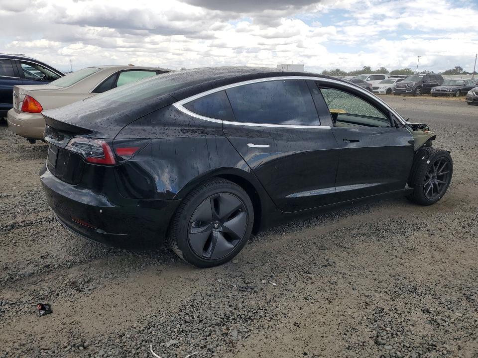 2018 Tesla Model 3 VIN 5YJ3E1EA3JF123350 COPART salvage auction — FRONT END, Ca - Salvage Certificate, sold $4,450 on 2026-07-02 (photo 3)