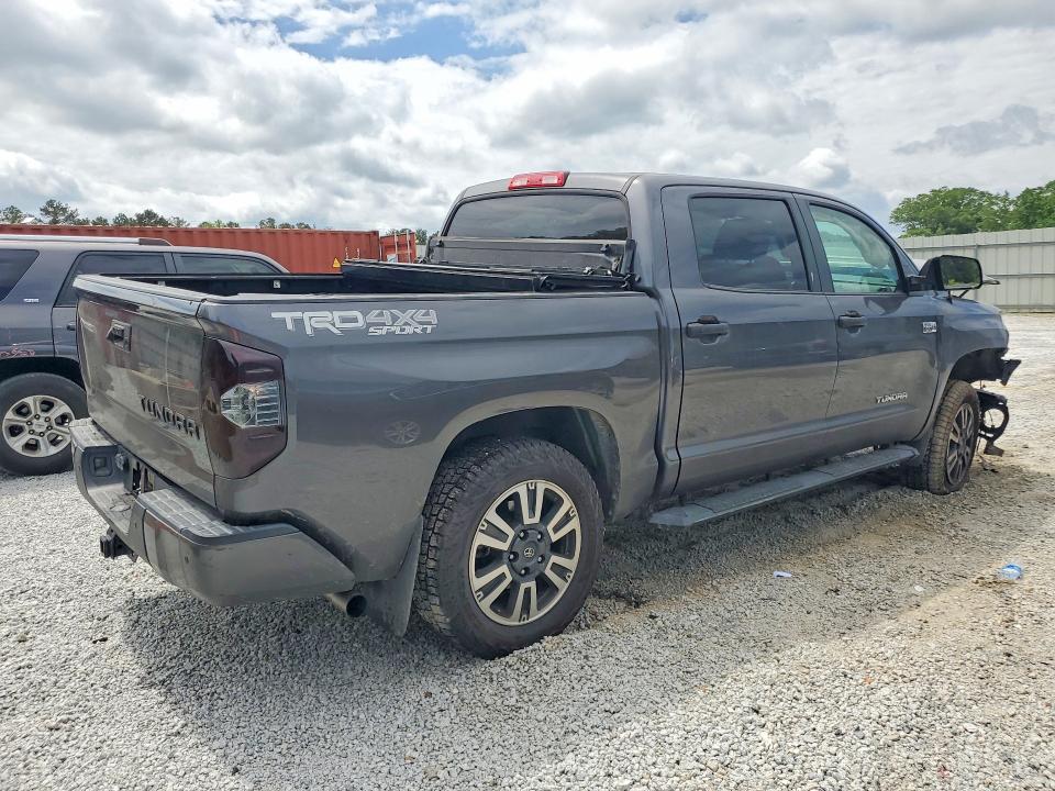 2018 Toyota Tundra VIN 5TFDW5F11JX738315 COPART salvage auction — FRONT END, GA - CERT OF TITLE-SALVAGE, sold $7,900 on 2026-07-06 (photo 3)