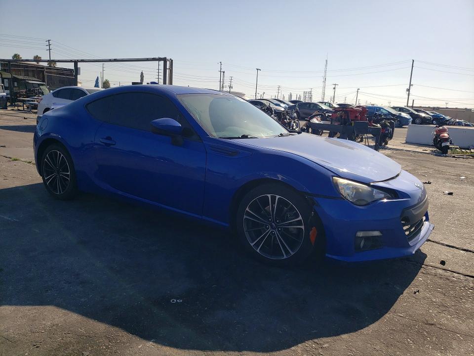 2016 Subaru Brz VIN JF1ZCAC11G8602612 COPART salvage auction — FRONT END, Ca - Salvage Certificate, sold $3,000 on 2026-07-15 (photo 4)