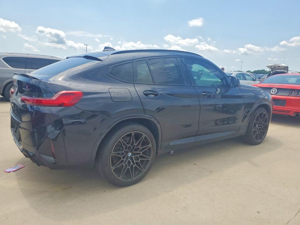 2024 BMW X4 VIN 5YM23EC09R9U27444 COPART salvage auction — WATER/FLOOD, Tx - Salvage Title-Flood Damage, sold $33,250 on 2026-07-09 (photo 3)