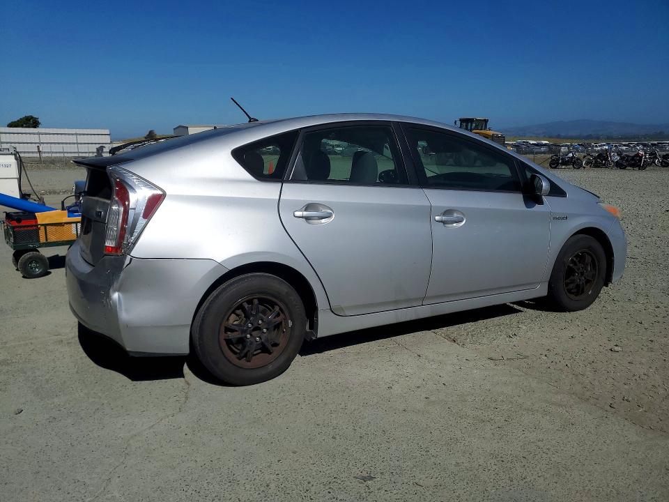 2013 Toyota Prius VIN JTDKN3DUXD5600722 COPART salvage auction — SIDE, Ca - Salvage Certificate, sold $850 on 2026-07-23 (photo 3)
