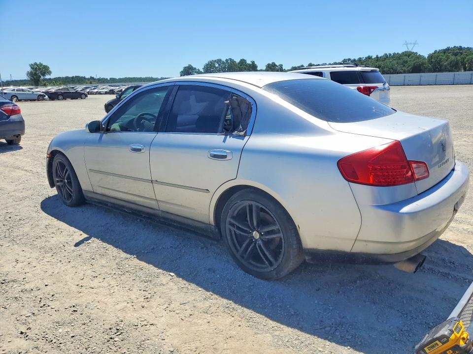 2004 Infiniti G VIN JNKCV51E24M606922 COPART salvage auction — MECHANICAL, Id - Salvage Certificate Of Title, sold $60 on 2026-07-31 (photo 2)