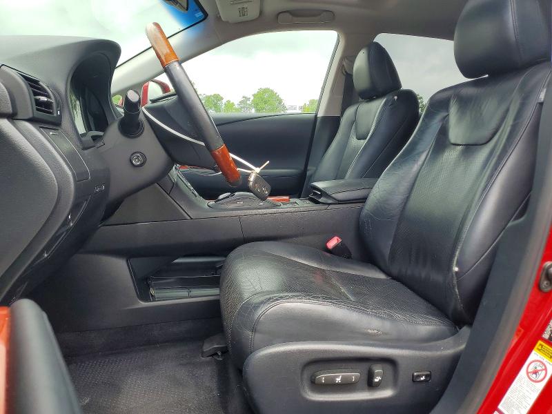 2011 Lexus Rx VIN JTJBC1BA1B2035243 COPART salvage auction — FRONT END, Sc - Cert Of Title-Salvage, sold $2,399 on 2026-07-29 (photo 7)