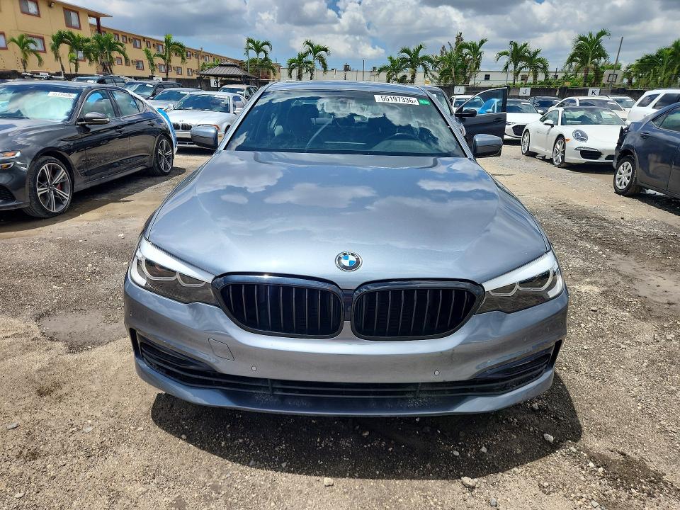 2018 BMW 5er VIN WBAJE5C53JWA93217 COPART salvage auction — WATER/FLOOD, Fl - Cert Of Title-Slvg Rebld Flood, sold $5,600 on 2026-07-10 (photo 5)