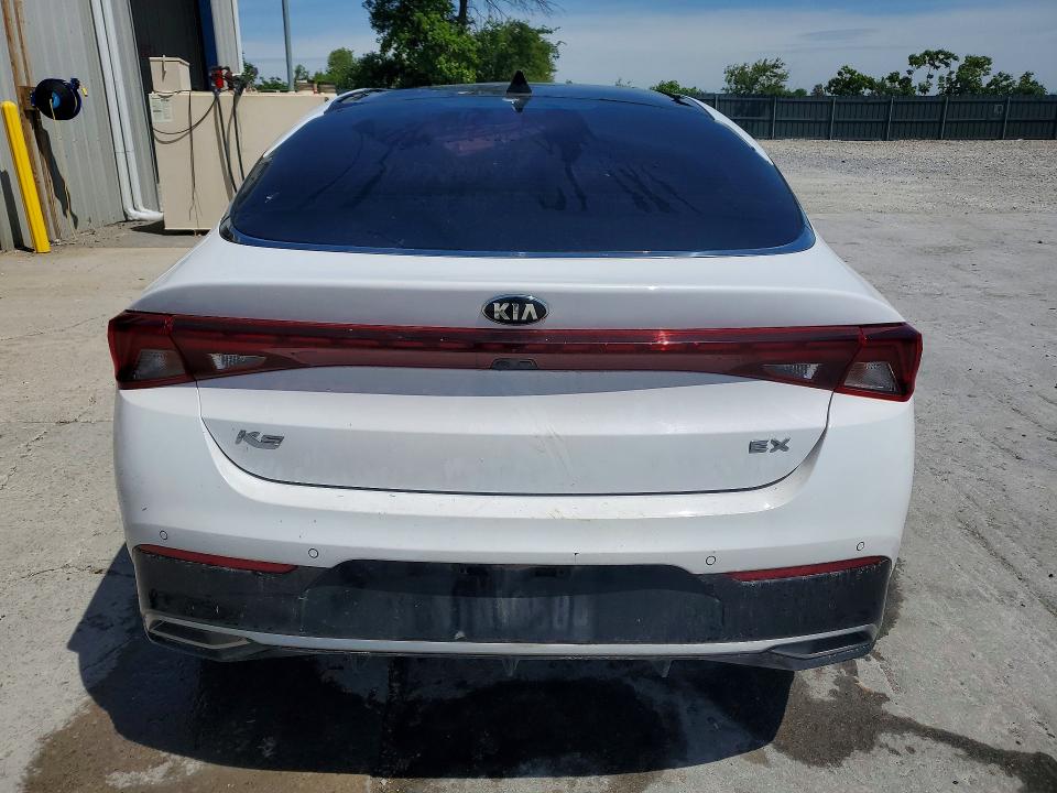 2021 Kia VIN 5XXG34J20MG047093 COPART salvage auction — ROOF, Wv - Salvage Certificate, sold $3,050 on 2026-07-27 (photo 6)