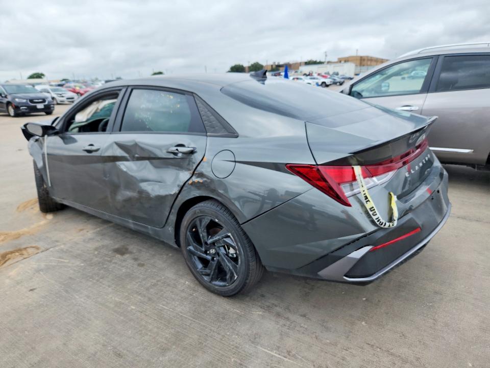 2026 Hyundai Elantra VIN KMHLM4DG2TU137689 COPART salvage auction — FRONT END, Tx - Certificate Of Title, sold $2,300 on 2026-07-09 (photo 2)