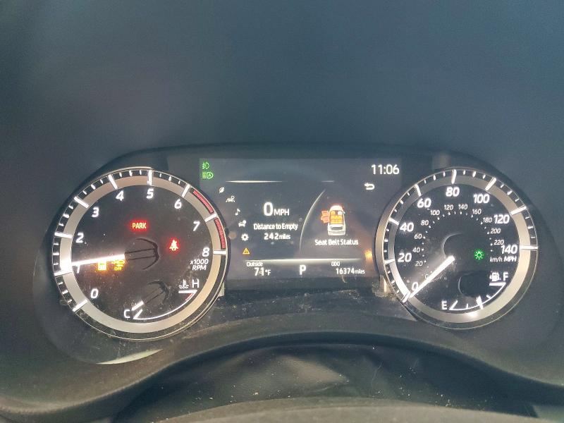 2023 Toyota Highlander VIN 5TDKDRAH8PS020834 COPART salvage auction — FRONT END, Ne - Cert Of Title-Salvage, sold $10,800 on 2026-07-08 (photo 9)