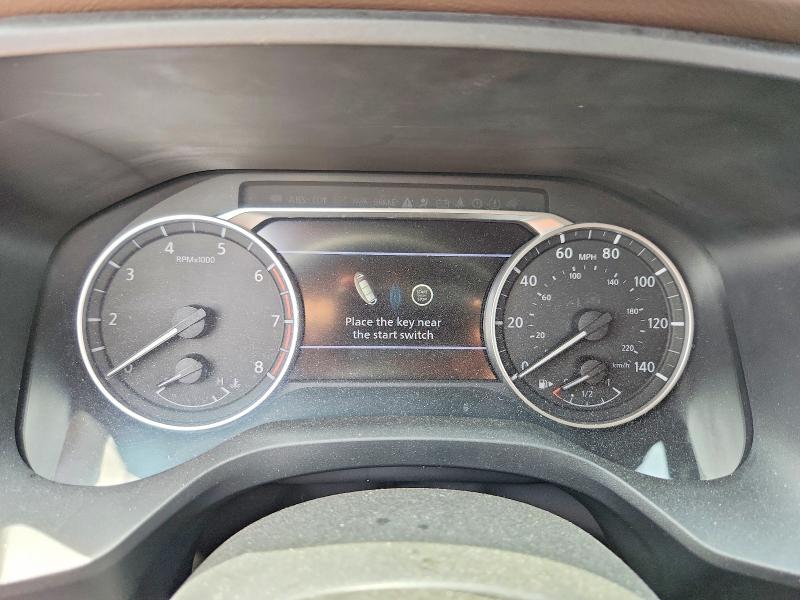 2022 Nissan Rogue VIN 5N1BT3BB5NC679104 COPART salvage auction — FRONT END, IL - SALVAGE CERTIFICATE, sold $5,700 on 2026-07-09 (photo 9)