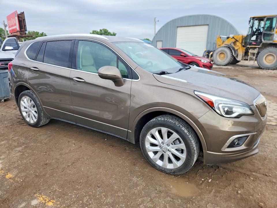 2017 Buick Envision VIN LRBFXESX8HD144895 COPART salvage auction — HAIL, KS - CERT OF TITLE-SALVAGE, sold $3,650 on 2026-07-22 (photo 4)