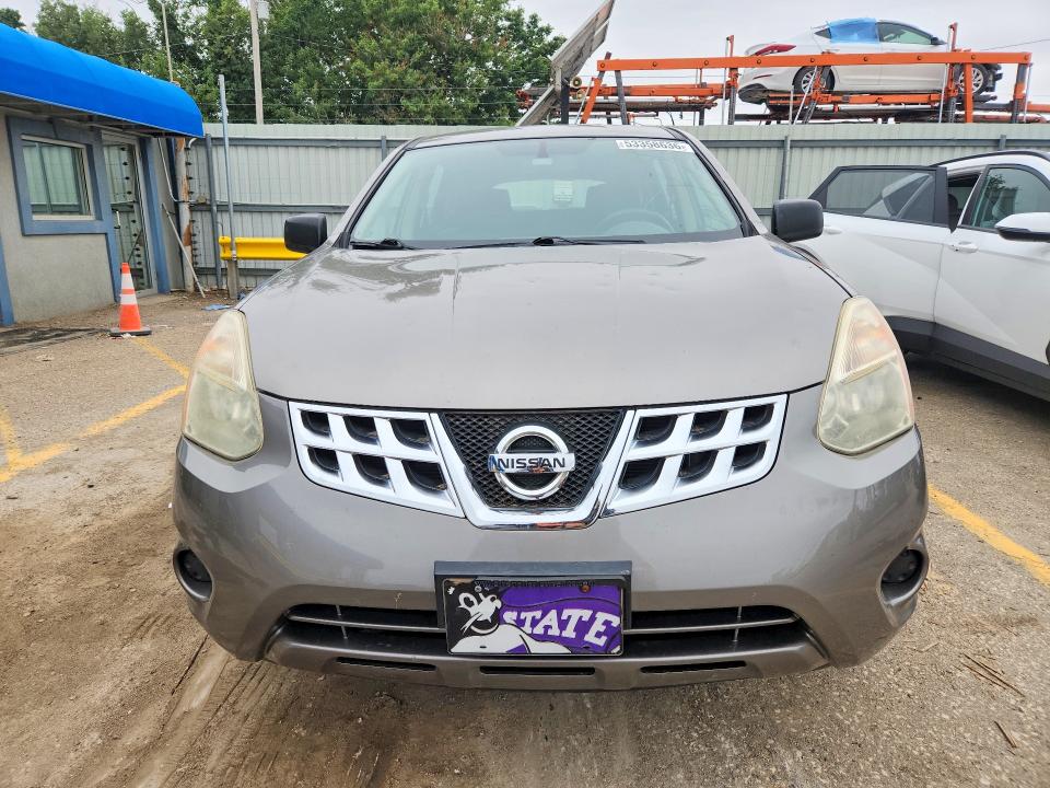 2013 Nissan Rogue VIN JN8AS5MV9DW663303 COPART salvage auction — HAIL, Ks - Cert Of Title-Salvage, sold $400 on 2026-07-22 (photo 5)