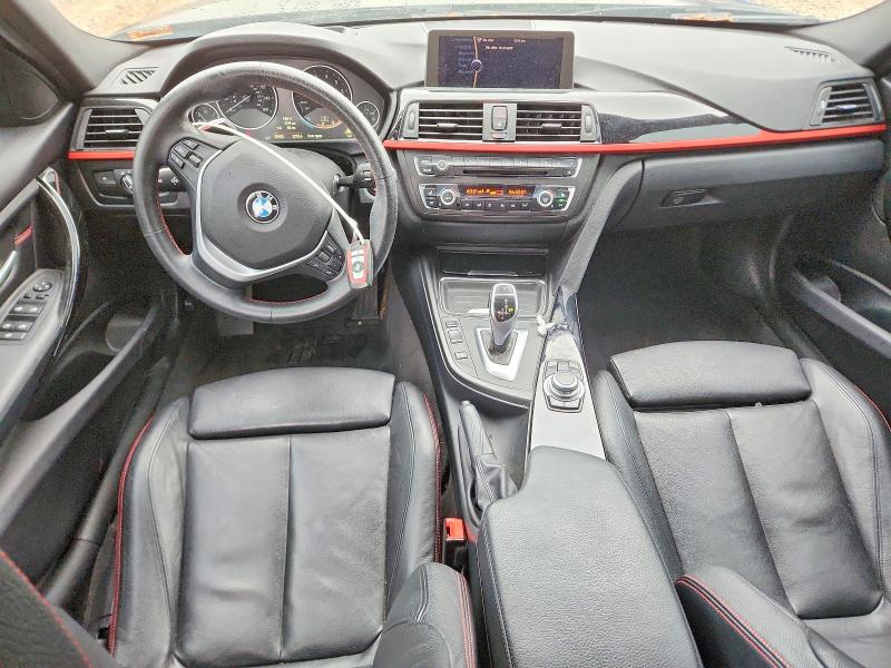 2013 BMW 3er VIN WBA3B9C50DF585794 COPART salvage auction — HAIL, Mo - Salvage Certificate Of Title, sold $5,600 on 2026-07-27 (photo 8)