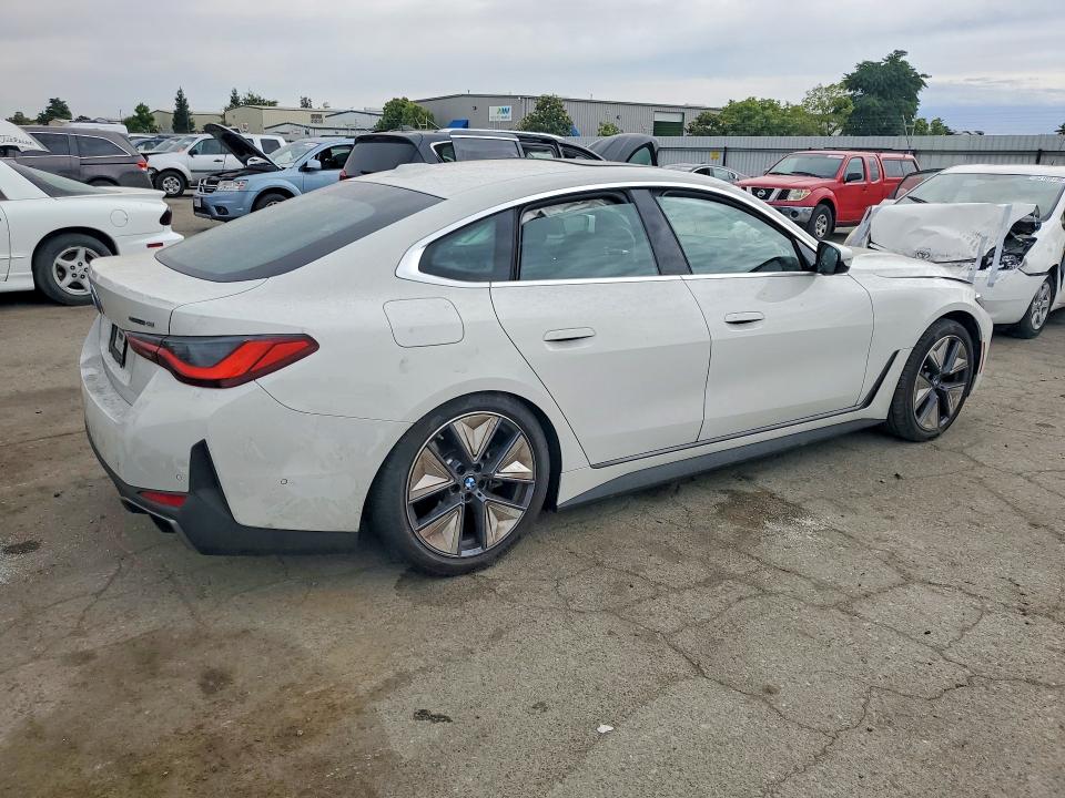 2025 BMW I4 VIN WBY23HD01SFU18462 COPART salvage auction — FRONT END, Id - Salvage Certificate Of Title, sold $14,400 on 2026-07-31 (photo 3)