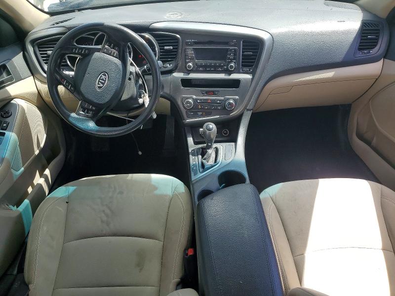 2012 Kia Optima VIN 5XXGM4A75CG031379 COPART salvage auction — FRONT END, Nv - Salvage Title, sold $90 on 2026-07-30 (photo 8)